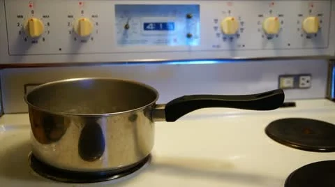 Boiling Water Stock Footage 10892073