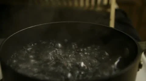 Boiling water Video stock 12030323