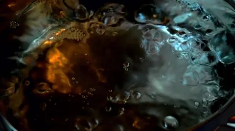 Boiling water Stock Footage 50575853