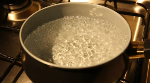 Boiling water Stock Footage 50729768