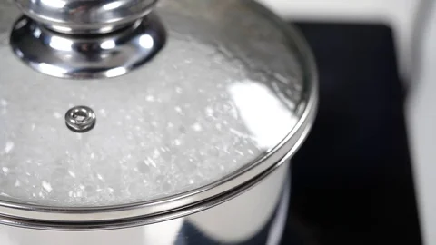 Boiling Water Stock Footage 113093779