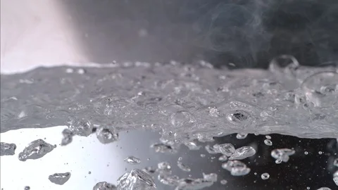 Boiling water Stock Footage 129755989
