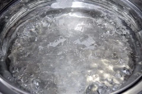 Boiling water Foto stock