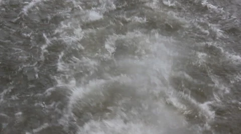 Boiling water in the river 10364 스톡 동영상 43297638