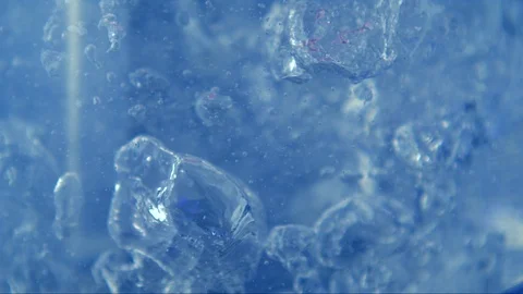 Boiling water in slow motion / bubbles rising / macro water 스톡 동영상 100842934