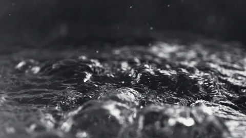 Boiling water. Slow Motion. Stock Footage 94092782