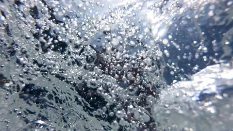 Boiling Water, Slow Motion Stock Footage 113818157