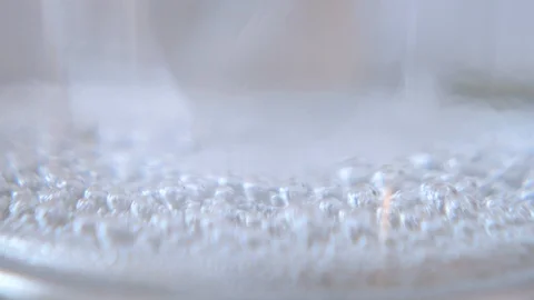 Boiling Water In Tea Kettle Stock Footage 124270371