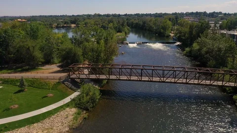 Boise River Park 스톡 동영상 117125311