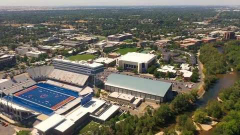 Boise State Campus Vídeos de archivo 117118994
