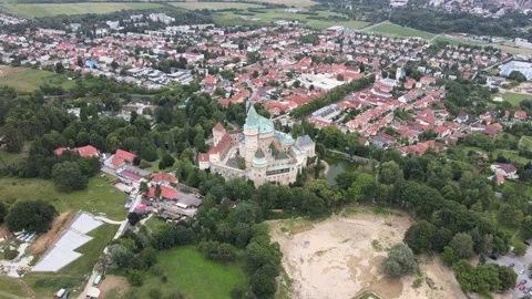Bojnice castle Stock Footage 165378559