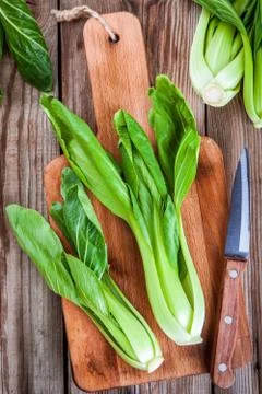 Bok choy cabbage Stock Photos