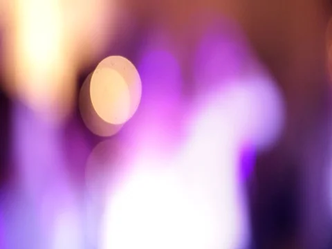 Bokah lights constantly changing with multiple colors Video stock 129817824
