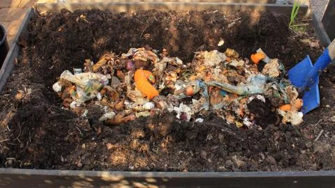 Bokashi in the garden Stock Photos