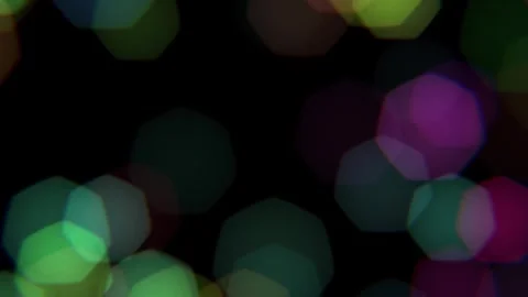 Bokeh. Abstract animation circles blur background Stock Footage 292303889