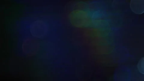 Bokeh Abstract Background With Circular Light Orbs And Soft Neon Glow Stock Footage 320159959