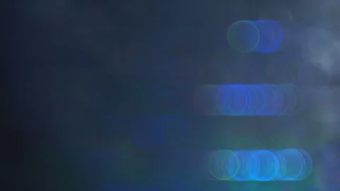 Bokeh Abstract Background With Circular Light Orbs And Soft Neon Glow Stock Footage 320160322