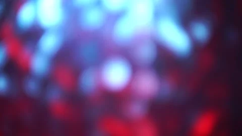 Bokeh Abstract Background With Circular Light Orbs And Soft Neon Glow Stock Footage 320932681