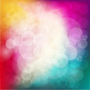 Bokeh Abstract Background. Stock Illustration