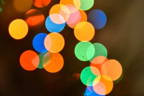 Bokeh abstract background. Stock Photos