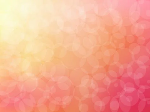 Bokeh abstract background on pink vector graphic art. Stock Illustration