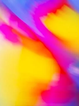 Bokeh abstract blurred background of sunset on Mars.  Mars image with lens fl 写真素材