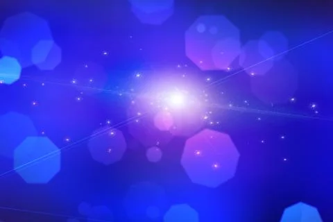 Bokeh abstract Stock Illustration