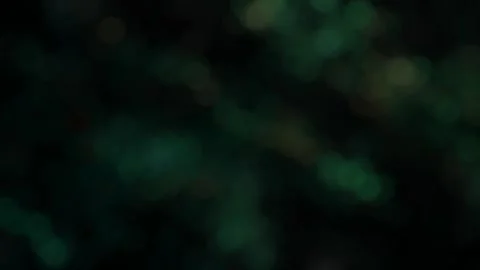 Bokeh abstract particles green moving loop Stock Footage 223503816