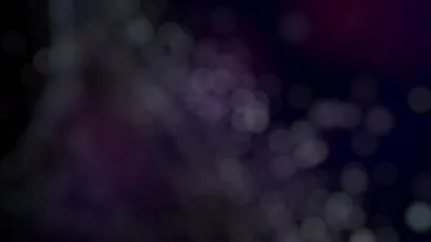 Bokeh abstract particles loop Stock Footage 223503811