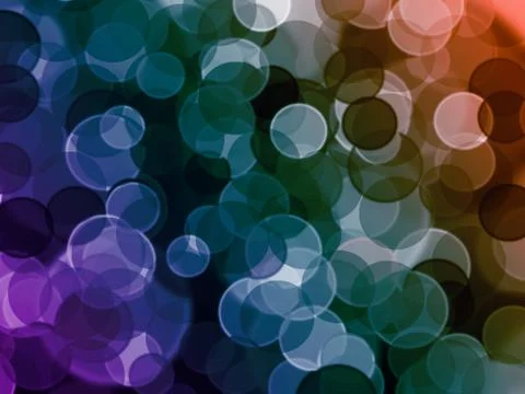 Bokeh and background design. Illustrazione stock