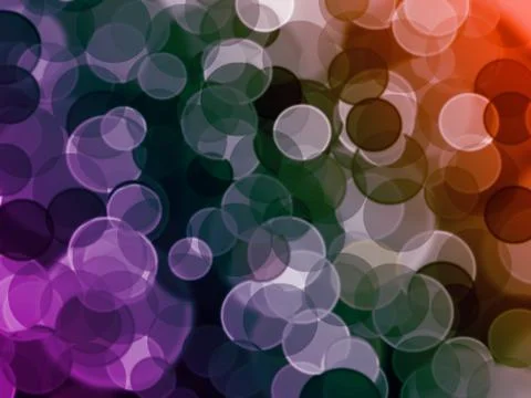 Bokeh and background design. Illustrazione stock