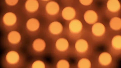 Bokeh and blurry background of flickering burning candles Stock Footage 328238712