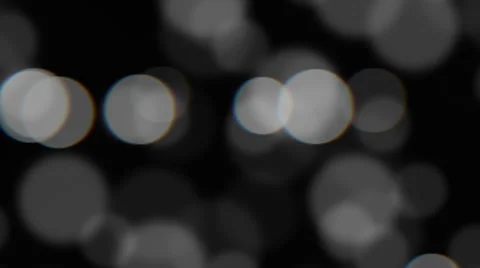 Bokeh Animated  Background - Grayscale Video stock 32235682