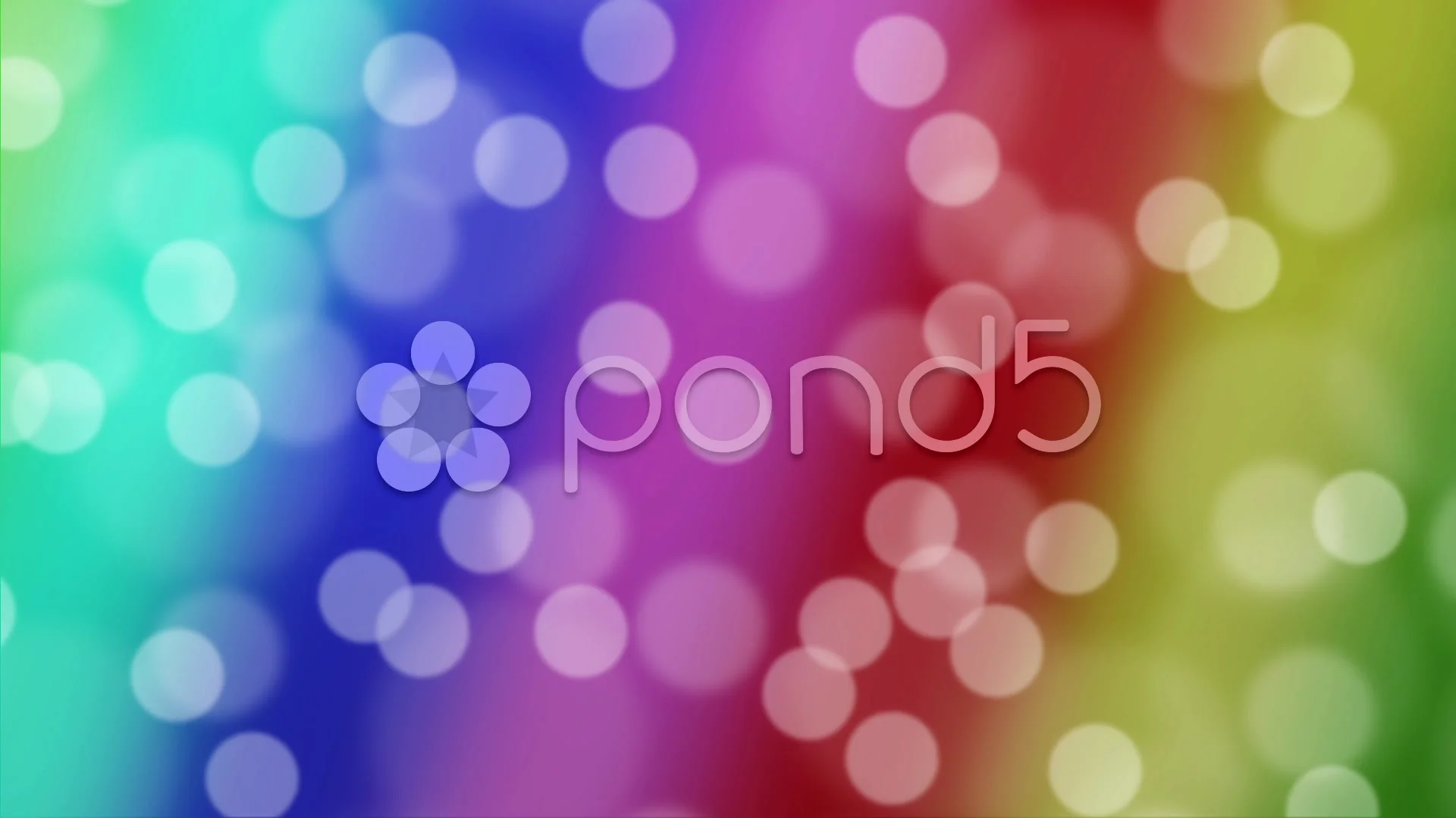 Bokeh Animated Background-Rainbow | Stock Video | Pond5