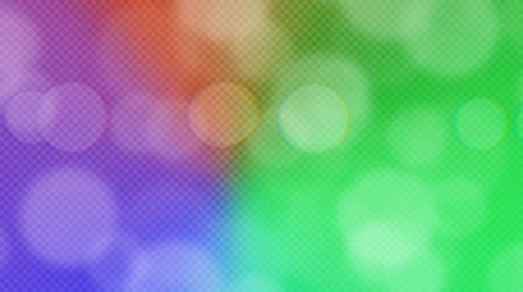 Bokeh Animated Background - Rainbow Video stock 32237509