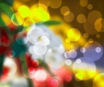 Bokeh backdrop Stock Illustration