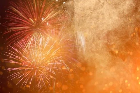 Bokeh backdrop with magic lights. Stock Photos