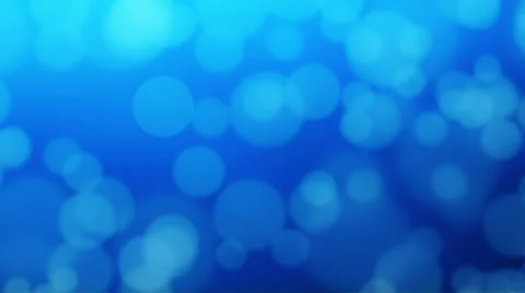 Bokeh Background Blue Circles Loopable Video stock 31579900
