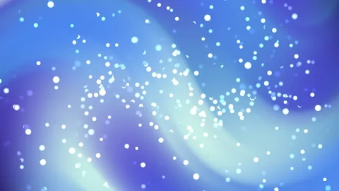 Bokeh background blue creates a bright white circular light swirling abstract. Stock Footage 342405895