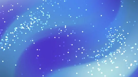 Bokeh background blue glowing white floating particles create an artistic. Stock Footage 342405844
