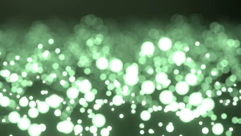 Bokeh background. Blurry lights. Abstract backdrop. 3d render Stock Photos