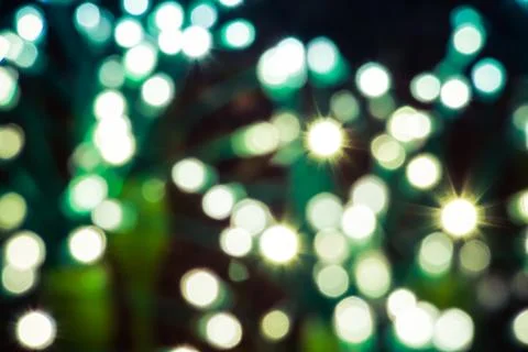 Bokeh Background in Cool Tones 写真素材