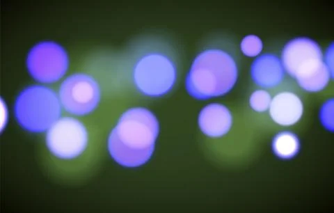 Bokeh background effect circle focus. Abstract vector blur bokeh light yellow Stock Illustration