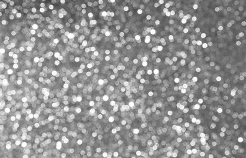 Bokeh Background Grey Glitter Light White Effect Sparkle Glow Blurry Stock Photos