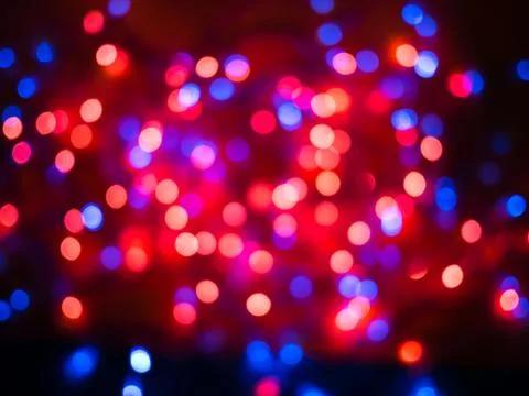 Bokeh background Illustration