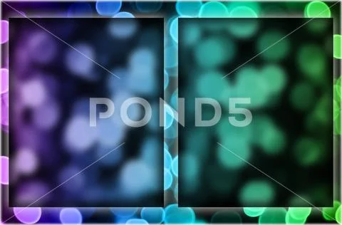 Bokeh background image with specific copy space Stock Photos
