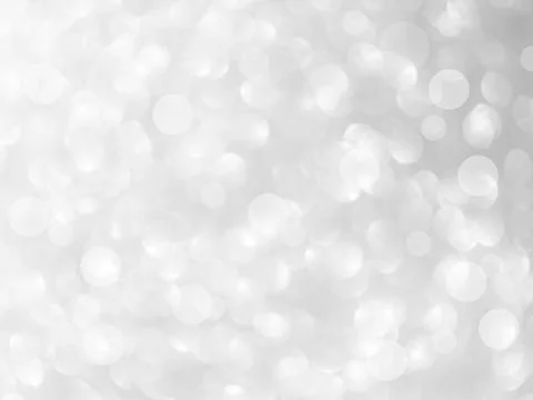 Bokeh Background Light Glow White Blur Party Celebrate Texture Abstract Stock Illustration