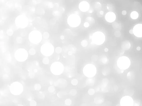 Bokeh Background Light Glow White Blur Party Celebrate Texture Abstract Stock Illustration