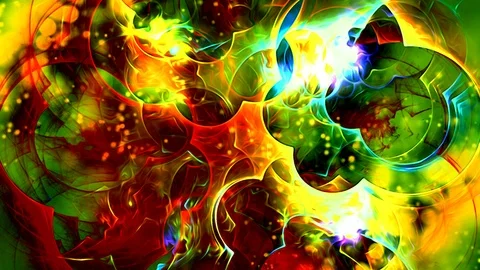 Bokeh Background Light Reflections Stock Footage 90438715