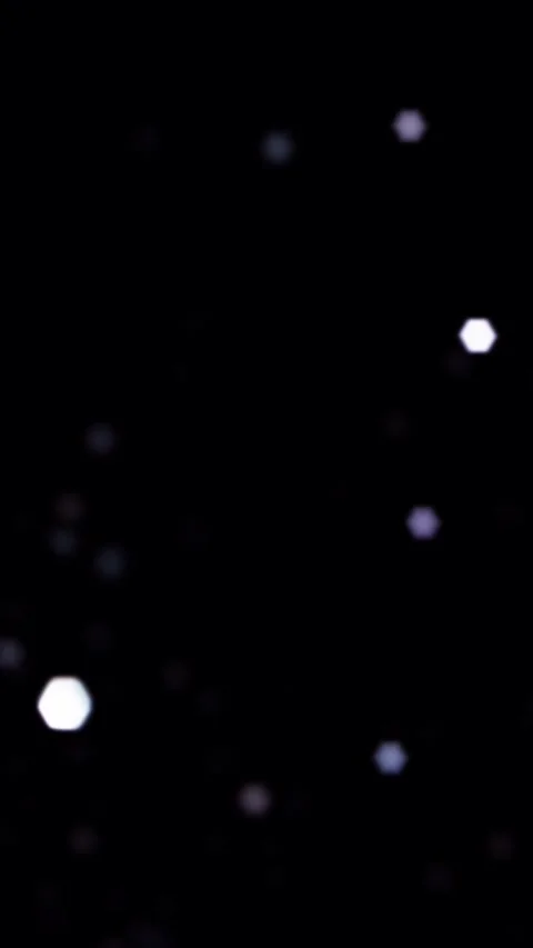 Bokeh background Motion Zoom Vertical Overlay Black Screen Stock Footage 289910319